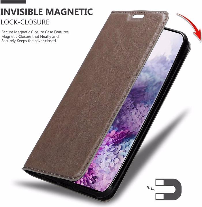 Image du produit Cadorabo Book Couverture magnétique invisible (Samsung Galaxy S20+)