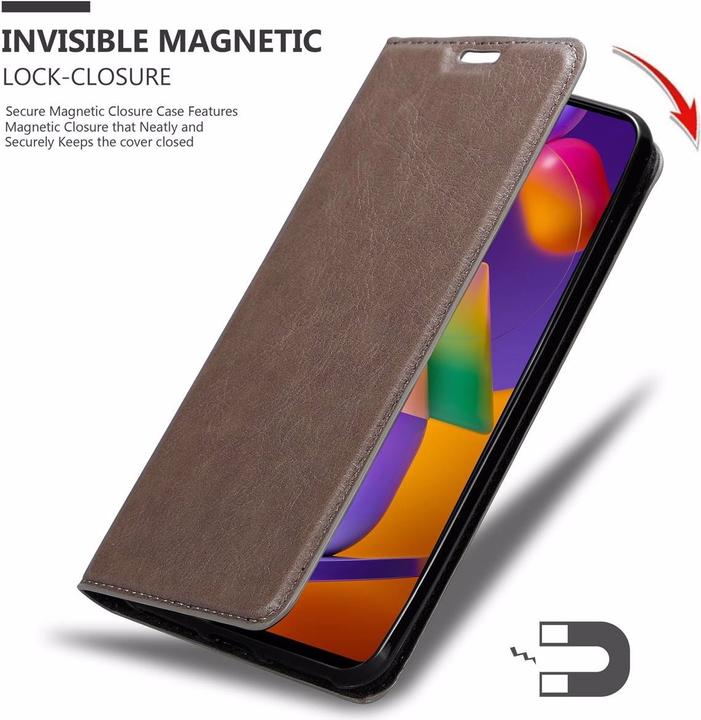 Productafbeelding Cadorabo Boek Onzichtbare Magneethoes (Samsung Galaxy M31s)