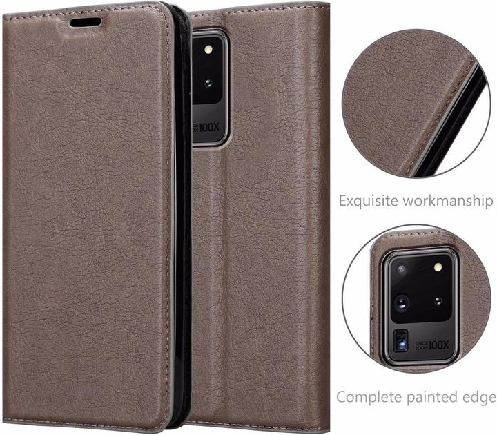 Actual product image Cadorabo Book Invisible Magnet Cover (Samsung Galaxy S20 Ultra)