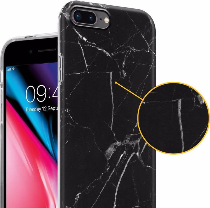 Image du produit Cadorabo Couverture IMD TPU Marbre coloré (Apple iPhone 7 Plus, Apple iPhone 7s Plus, Apple iPhone 8 Plus)