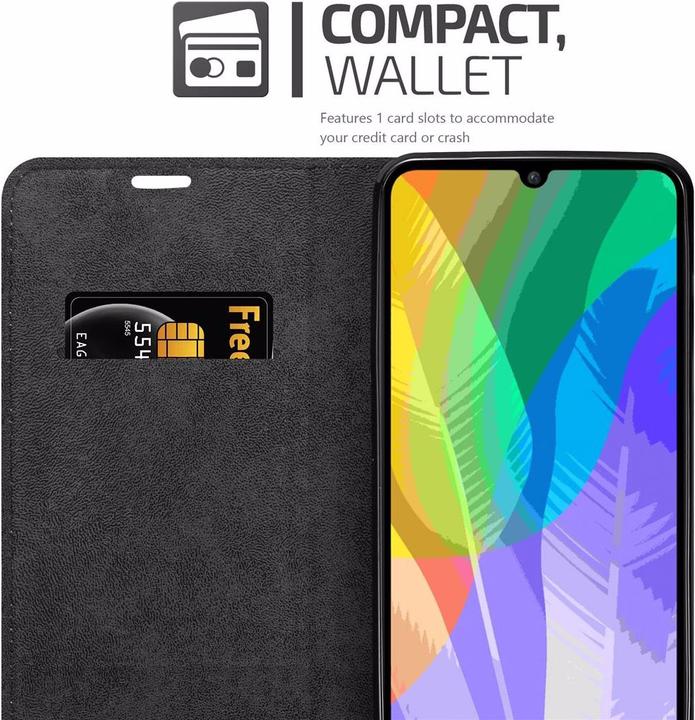 Productafbeelding Cadorabo Boek Onzichtbare Magneethoes (Huawei Y6p)