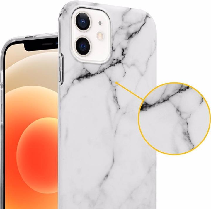 Image du produit Cadorabo Couverture IMD TPU Marbre coloré (Apple iPhone 12 Pro Max)
