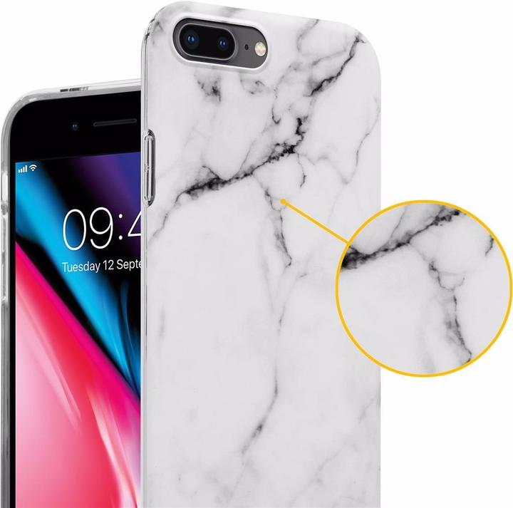 Image du produit Cadorabo Couverture IMD TPU Marbre coloré (Apple iPhone 7 Plus, Apple iPhone 7s Plus)