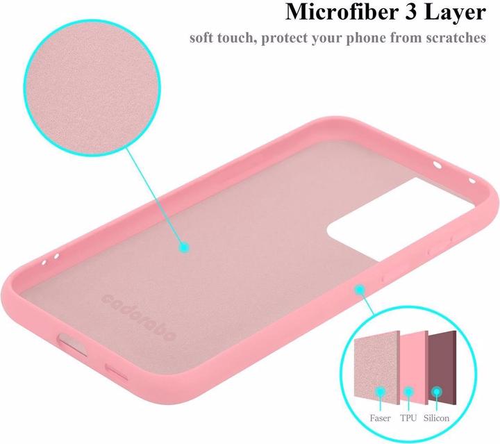 Immagine prodotto Cadorabo Copertura della cassa del silicone liquido TPU (Samsung Galaxy S21 Ultra)
