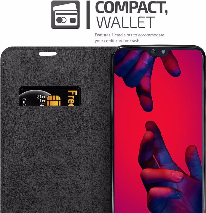 Produktbild Cadorabo Book Invisible Magnet Cover (Huawei P20 Pro)