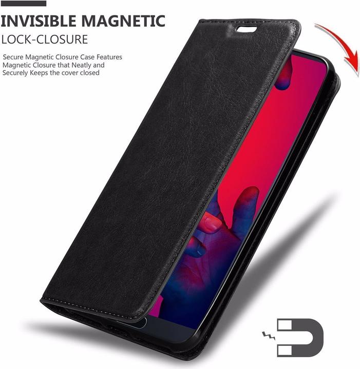 Produktbild Cadorabo Book Invisible Magnet Cover (Huawei P20 Pro)