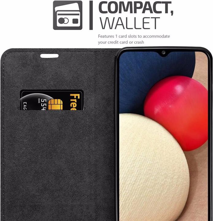 Productafbeelding Cadorabo Boek Onzichtbare Magneethoes (Samsung Galaxy A02s)