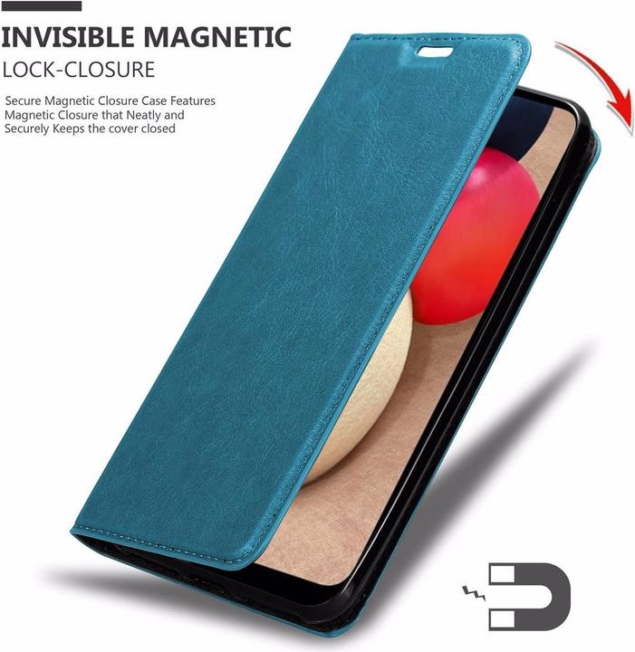 Productafbeelding Cadorabo Boek Onzichtbare Magneethoes (Samsung Galaxy A02s)