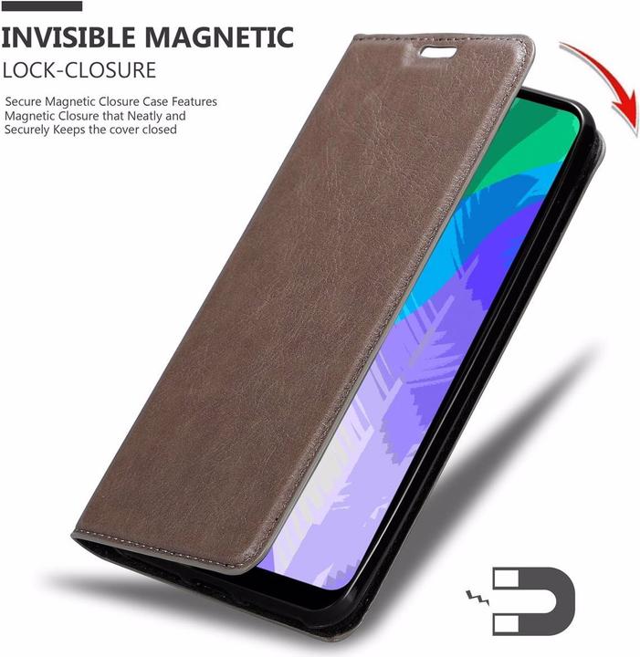 Productafbeelding Cadorabo Boek Onzichtbare Magneethoes (Huawei Y6p)