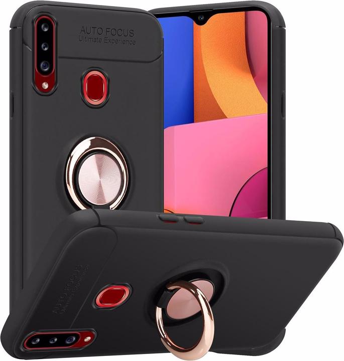 Actual product image Cadorabo TPU Auto Focus Cover (Samsung Galaxy A20s)
