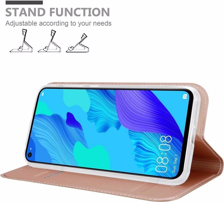 Actual product image Cadorabo Book Classy Style Cover (TCL 20S, Huawei Nova 5T, K20)