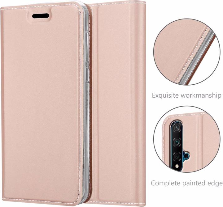 Actual product image Cadorabo Book Classy Style Cover (TCL 20S, Huawei Nova 5T, K20)