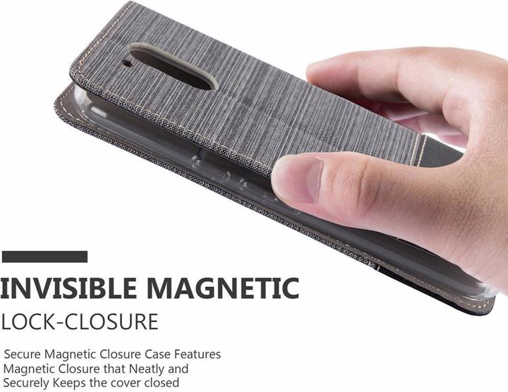 Actual product image Cadorabo Book Jeans Optics Cover (Motorola Moto G4 Plus)