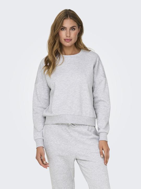 Produktbild Only Normal geschnitten Rundhals Tief angesetzte Schulter Sweatshirt Sweatshirt (XL)