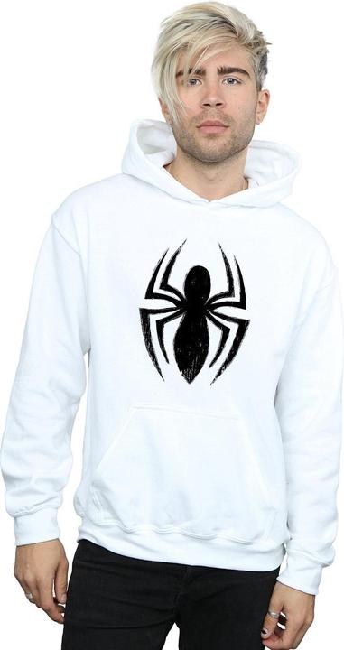 Actual product image Spiderman Mens Ultimate Spider Logo Hoodie (M)
