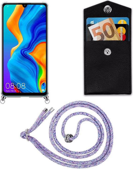 Produktbild Cadorabo TPU Handy Kette SILBER Cover