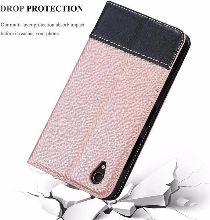 Productafbeelding Cadorabo Boek X Portemonnee Hoesje (Xperia M4 Aqua)
