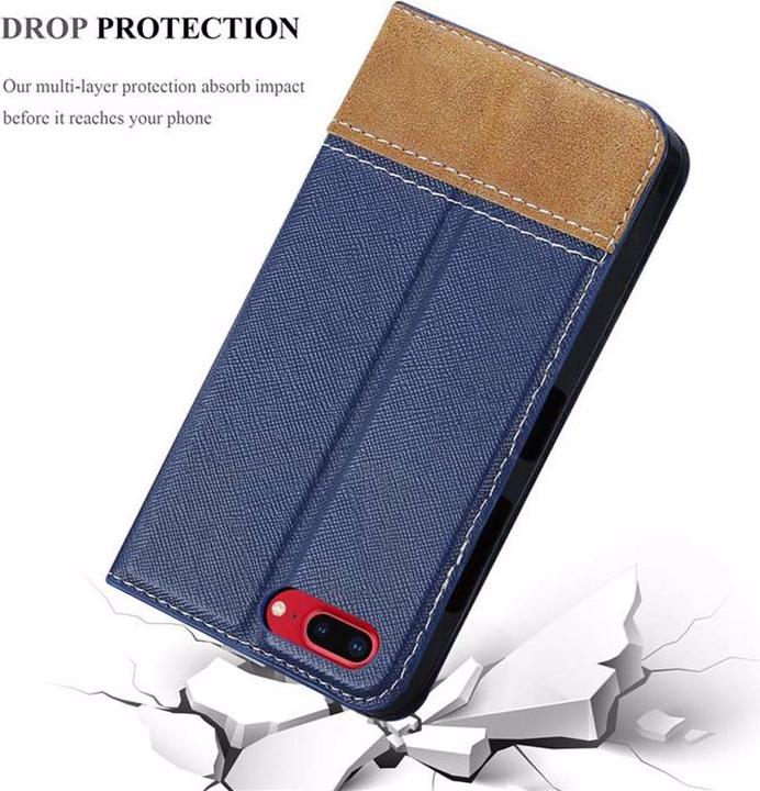 Produktbild Cadorabo Book X-Wallet Cover (Apple iPhone 7 Plus, Apple iPhone 7s Plus)