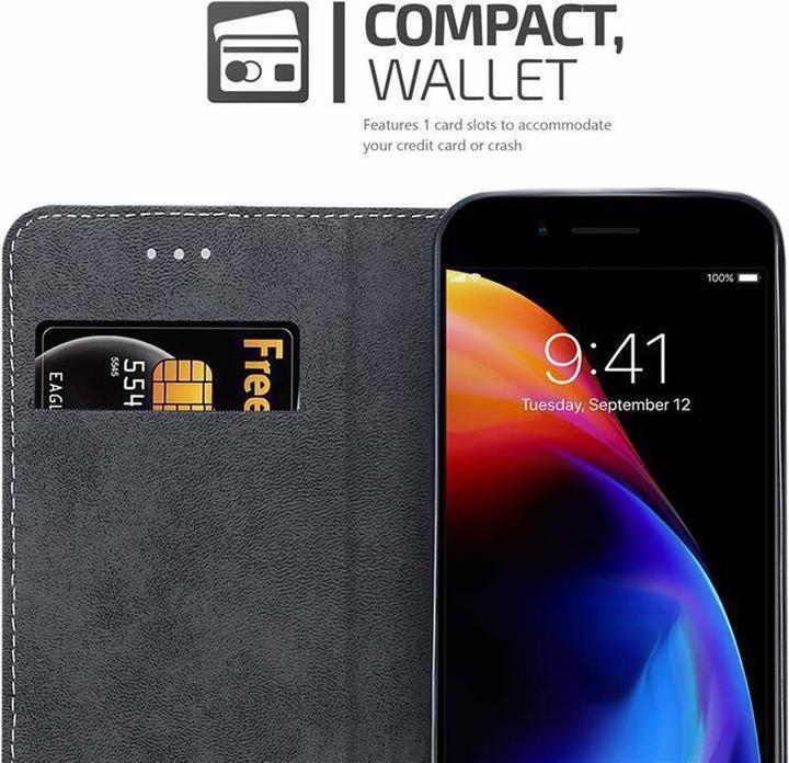 Produktbild Cadorabo Book X-Wallet Cover (Apple iPhone 7 Plus, Apple iPhone 7s Plus)