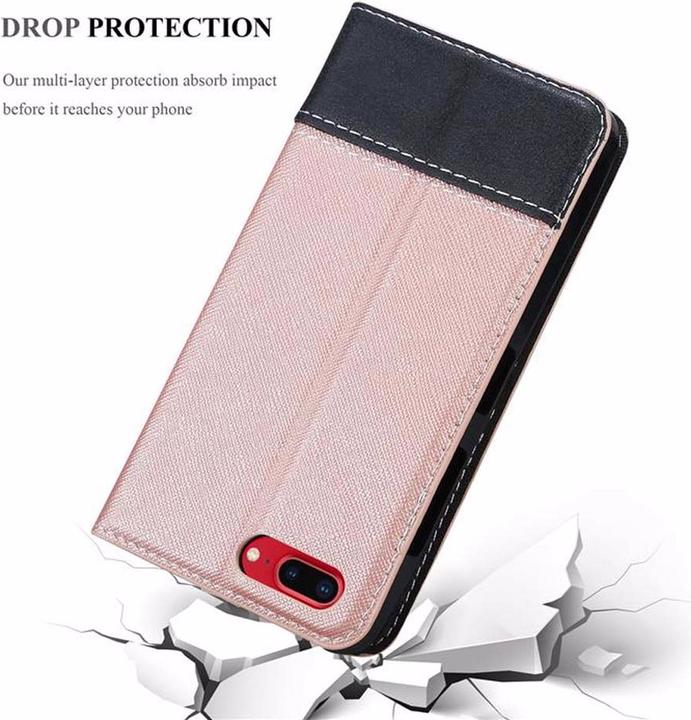Actual product image Cadorabo Book X Wallet Cover (Apple iPhone 7 Plus, Apple iPhone 7s Plus)