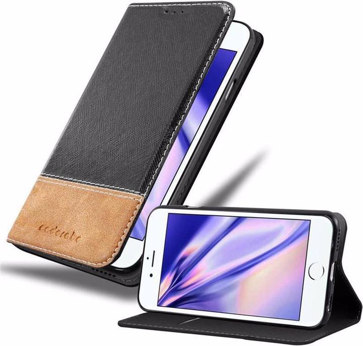 Productafbeelding Cadorabo Boek X Portemonnee Hoesje (Apple iPhone 6 Plus, Apple iPhone 6s Plus)