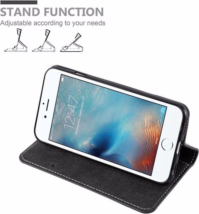 Productafbeelding Cadorabo Boek X Portemonnee Hoesje (Apple iPhone 6 Plus, Apple iPhone 6s Plus)