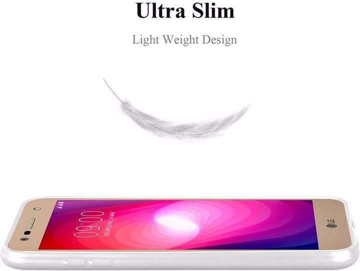 Actual product image Cadorabo TPU Matt Metallic Cover (LG X Power 2)