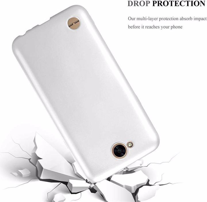 Actual product image Cadorabo TPU Matt Metallic Cover (LG X Power 2)