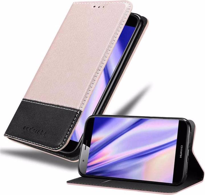 Productafbeelding Cadorabo Boek X Portemonnee Hoesje (Huawei GX8, Huawei G8, Huawei G7 Plus)