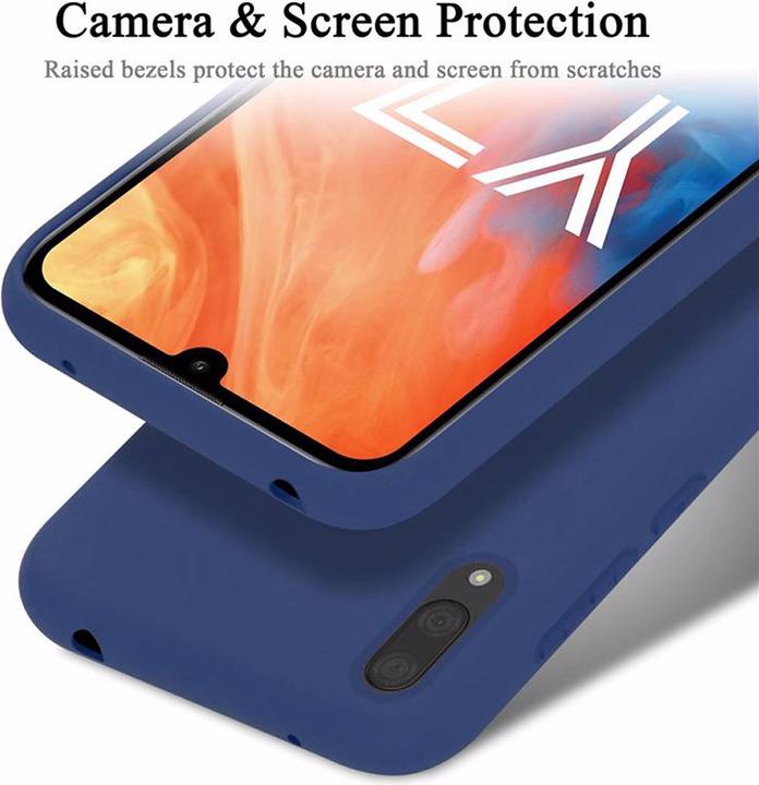 Immagine prodotto Cadorabo Copertura della cassa del silicone liquido TPU (Huawei Y7 Prime (2019), Huawei Y7 (2019))
