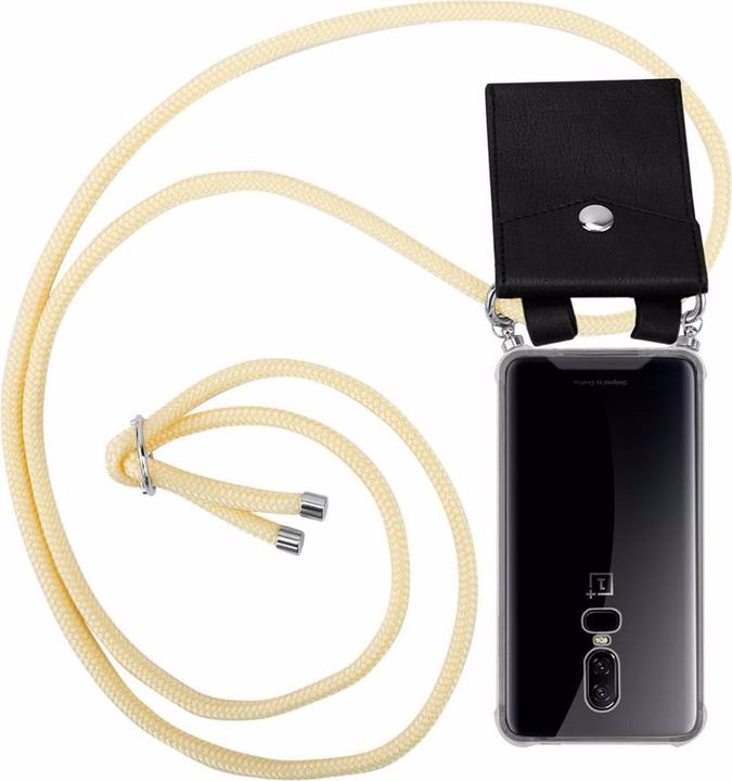 Produktbild Cadorabo TPU Handy Kette SILBER Cover