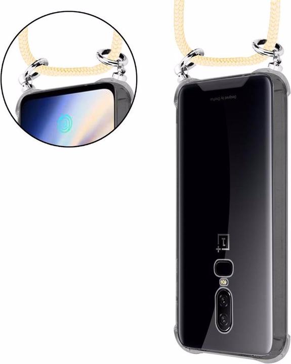 Produktbild Cadorabo TPU Handy Kette SILBER Cover
