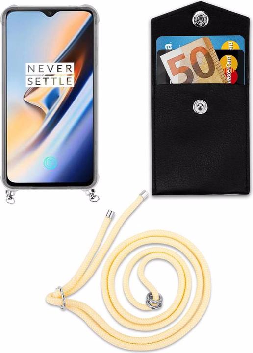 Produktbild Cadorabo TPU Handy Kette SILBER Cover