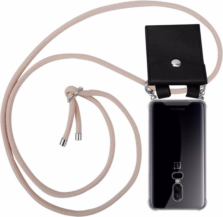 Produktbild Cadorabo TPU Handy Kette SILBER Cover