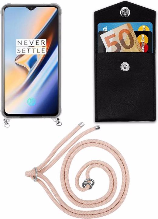 Produktbild Cadorabo TPU Handy Kette SILBER Cover