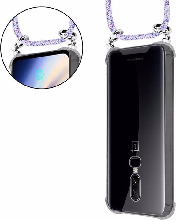 Produktbild Cadorabo TPU Handy Kette SILBER Cover