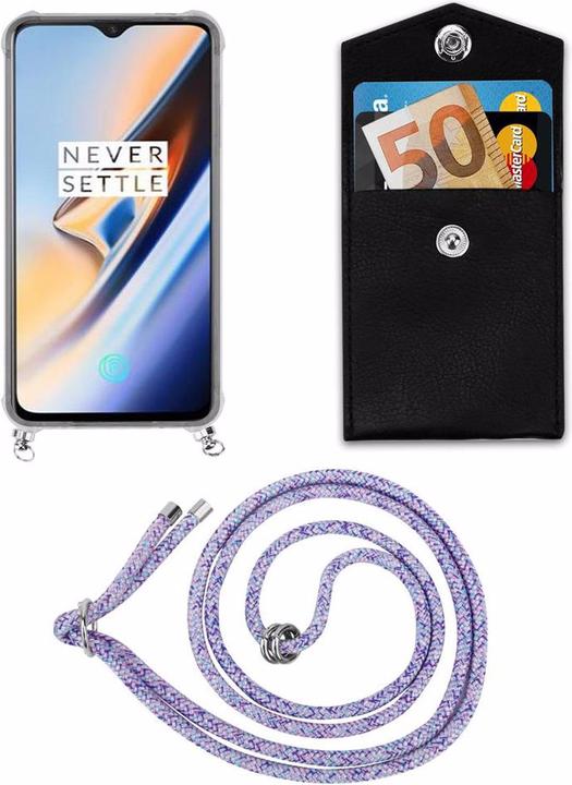 Produktbild Cadorabo TPU Handy Kette SILBER Cover