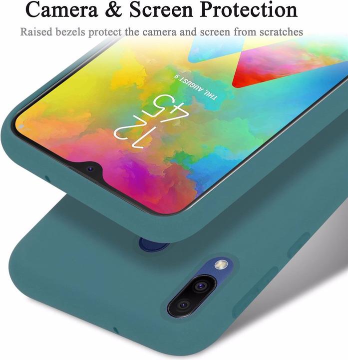 Image du produit Cadorabo TPU Liquid Silicone Case Cover (Samsung Galaxy M20)