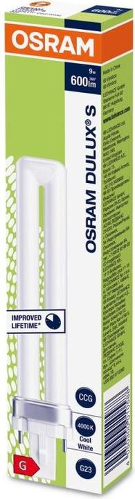Actual product image Osram Economy lamp Dulux (G23, 9 W, 600 lm, 1 x, G)