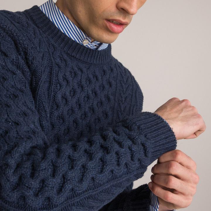 Image du produit La Redoute Collections Pull à encolure ronde (XXL)