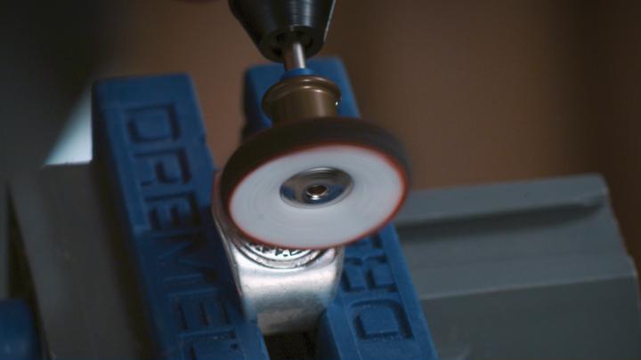 Produktbild Dremel Textilpolierscheibe Ø 25,0 mm, EZ SpeedClic kompatibel (1 Stück)