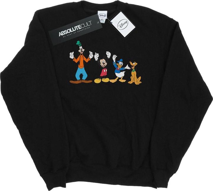 Actual product image Disney Womens/Ladies Mickey Mouse Friends Sweatshirt (M)