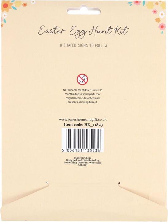 Image du produit Something Different Panneau en carton "Chasse aux oeufs de Pâques" (paquet de 8) (8 x)