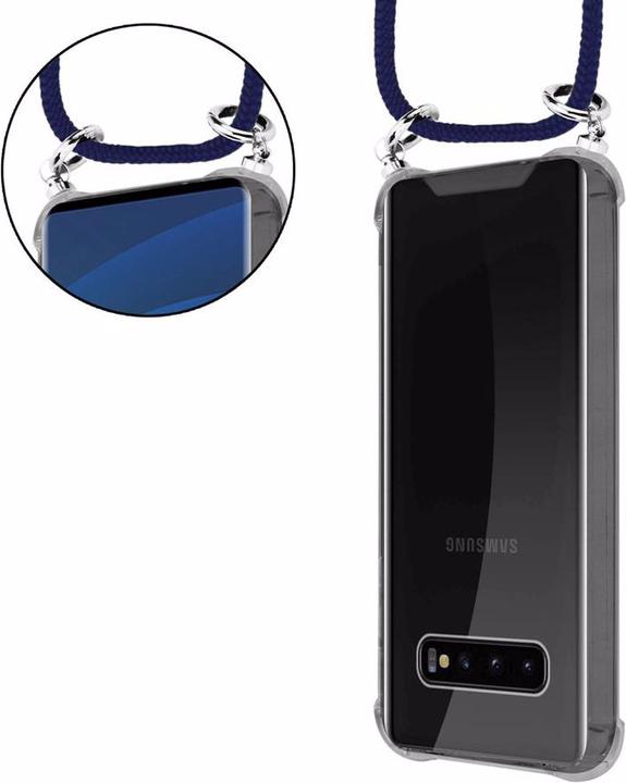 Produktbild Cadorabo TPU Handy Kette SILBER Cover
