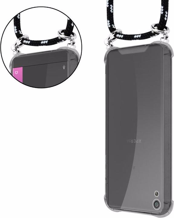 Produktbild Cadorabo TPU Handy Kette SILBER Cover