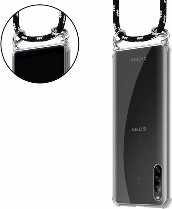 Produktbild Cadorabo TPU Handy Kette SILBER Cover