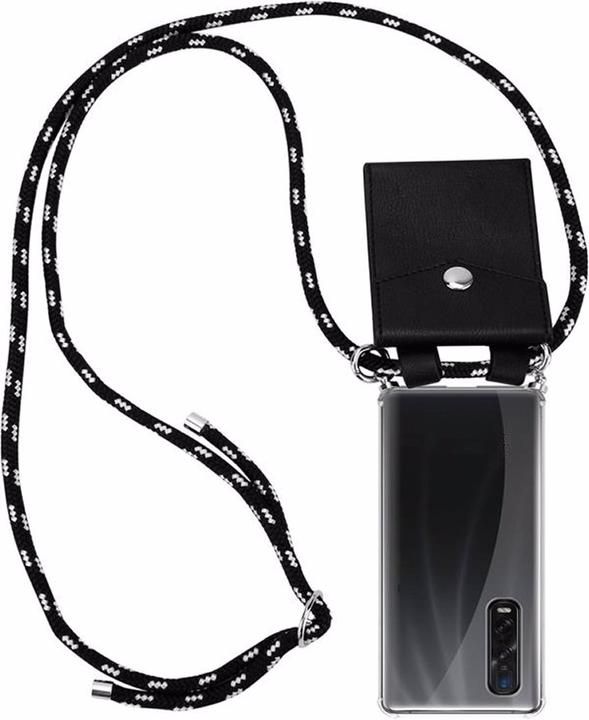 Produktbild Cadorabo TPU Handy Kette SILBER Cover