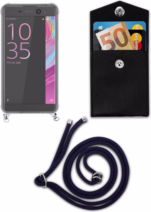 Produktbild Cadorabo TPU Handy Kette SILBER Cover