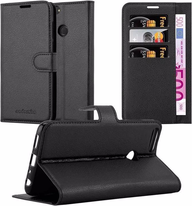 Actual product image Cadorabo Book with stand function cover (Huawei P Smart (2018), Huawei Enjoy 7S)