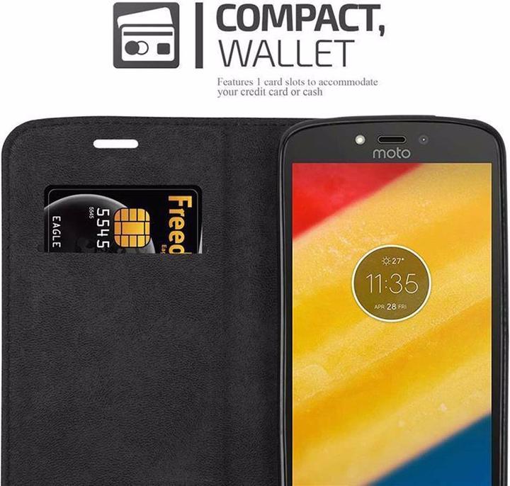 Image du produit Cadorabo Book Couverture magnétique invisible (Motorola Moto C Plus)